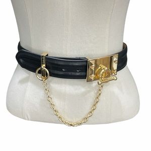 BCBGMAXAZRIA Toggle Waist belt